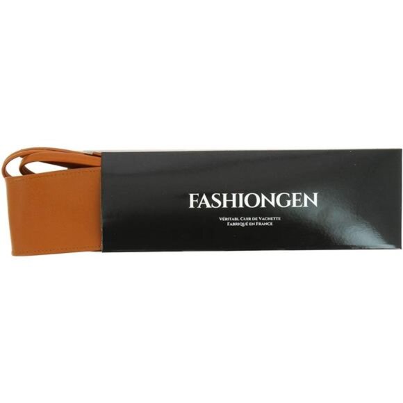 Woman Italian leather Obi belt